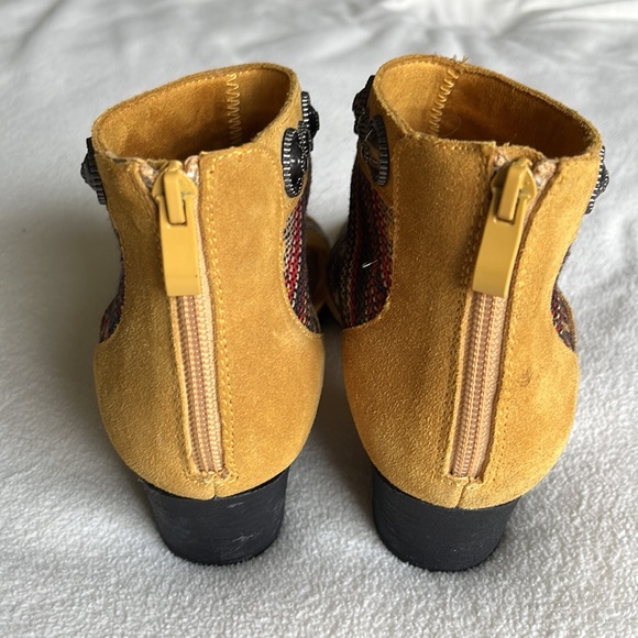 Western leather heeled sandals - Picture 3 of 9